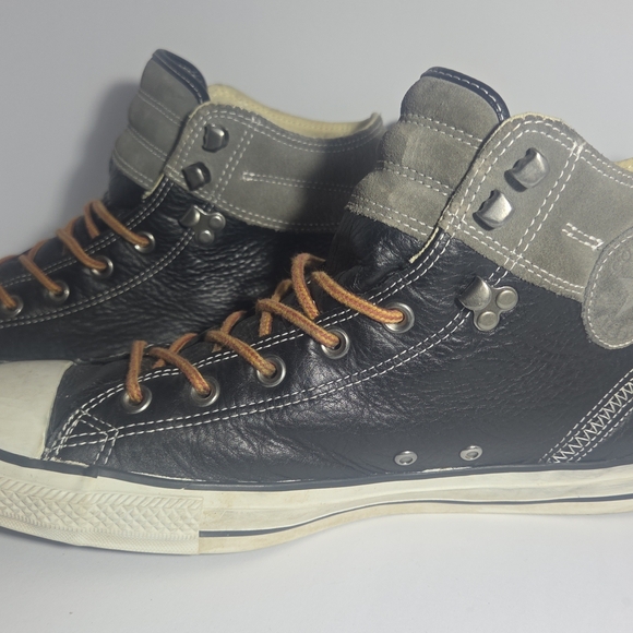 Converse Other - Converse Chuck Taylor All Star Street Hiker Black Leather Boots Men’s 12 139822C